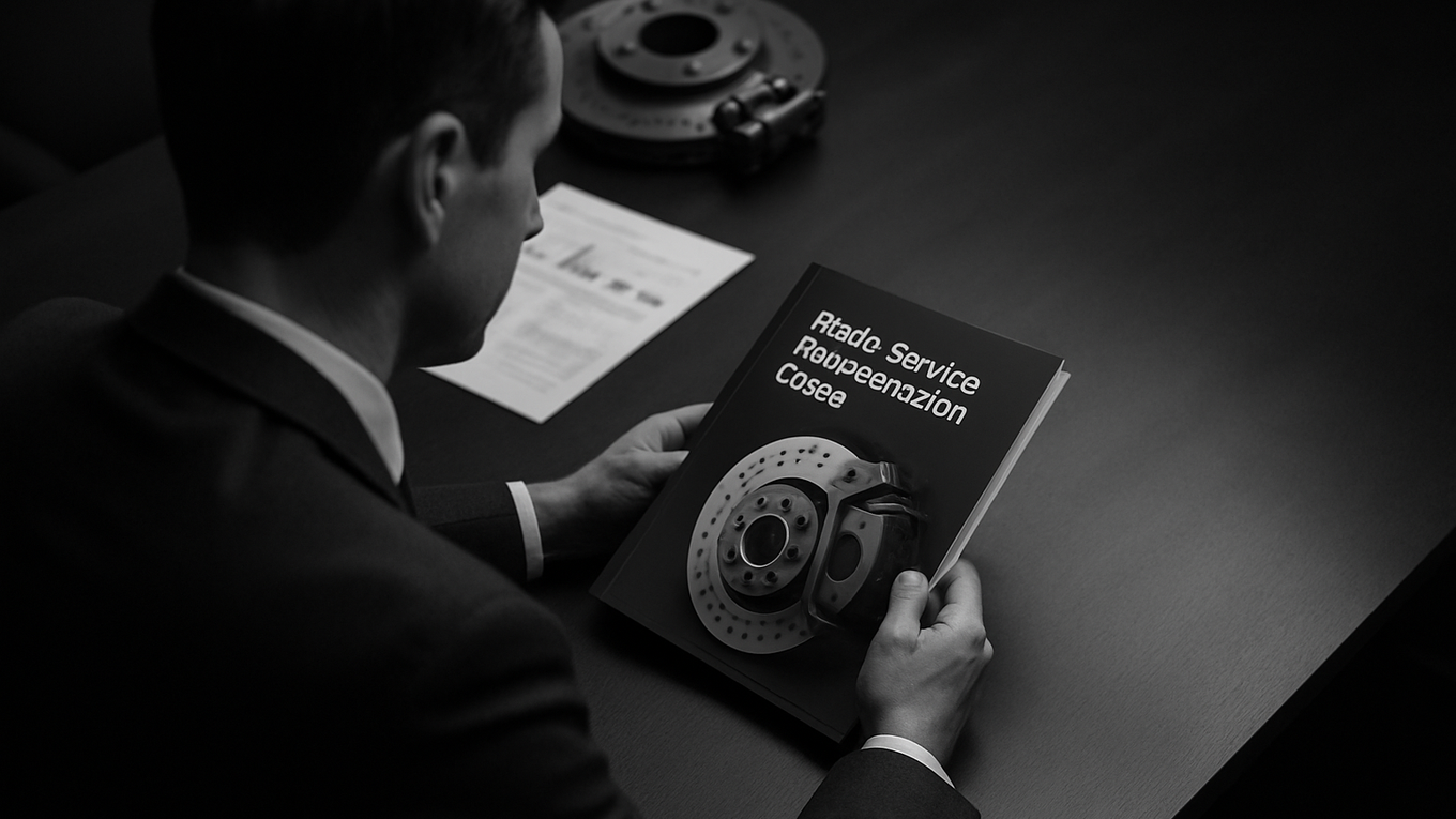 Photo accompanying the text: Brake Service and Inspection Guide